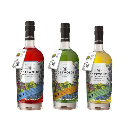 Cotswold Wildflower Set (No.1, No.2, No.3) 70cl