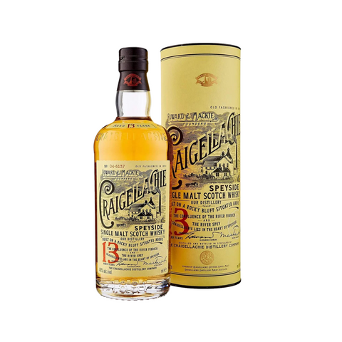 Craigellachie 13 Year Old Speyside Scotch Single Malt Whisky 70cl