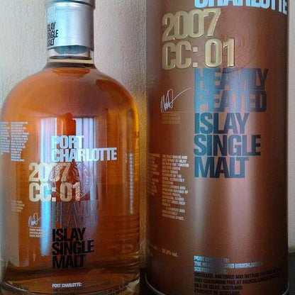 Port Charlotte 8 Year Old CC: 01 2007 70cl - Limited Release