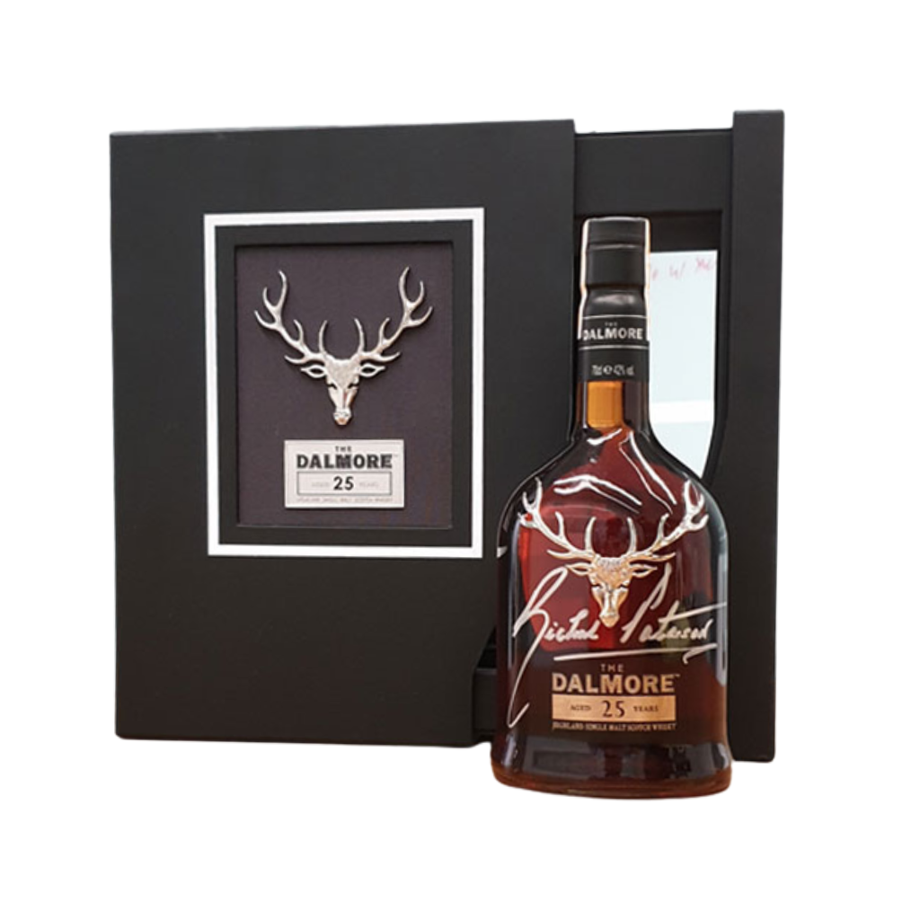 Dalmore 25 Year Old 70cl w/ Signature of Master Blender Richard Paterson