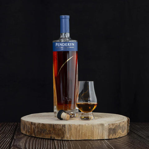Penderyn Portwood Gold Welsh Whisky 70cl + FREE Nosing Glass