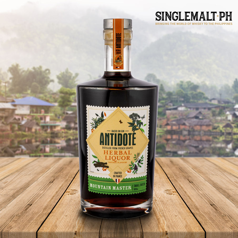 Antidote Herbal Liquor Mountain Master Gin 70cl