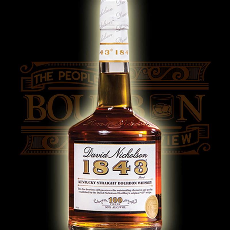 David Nicholson 1843 Kentucky Straight Bourbon 100 proof