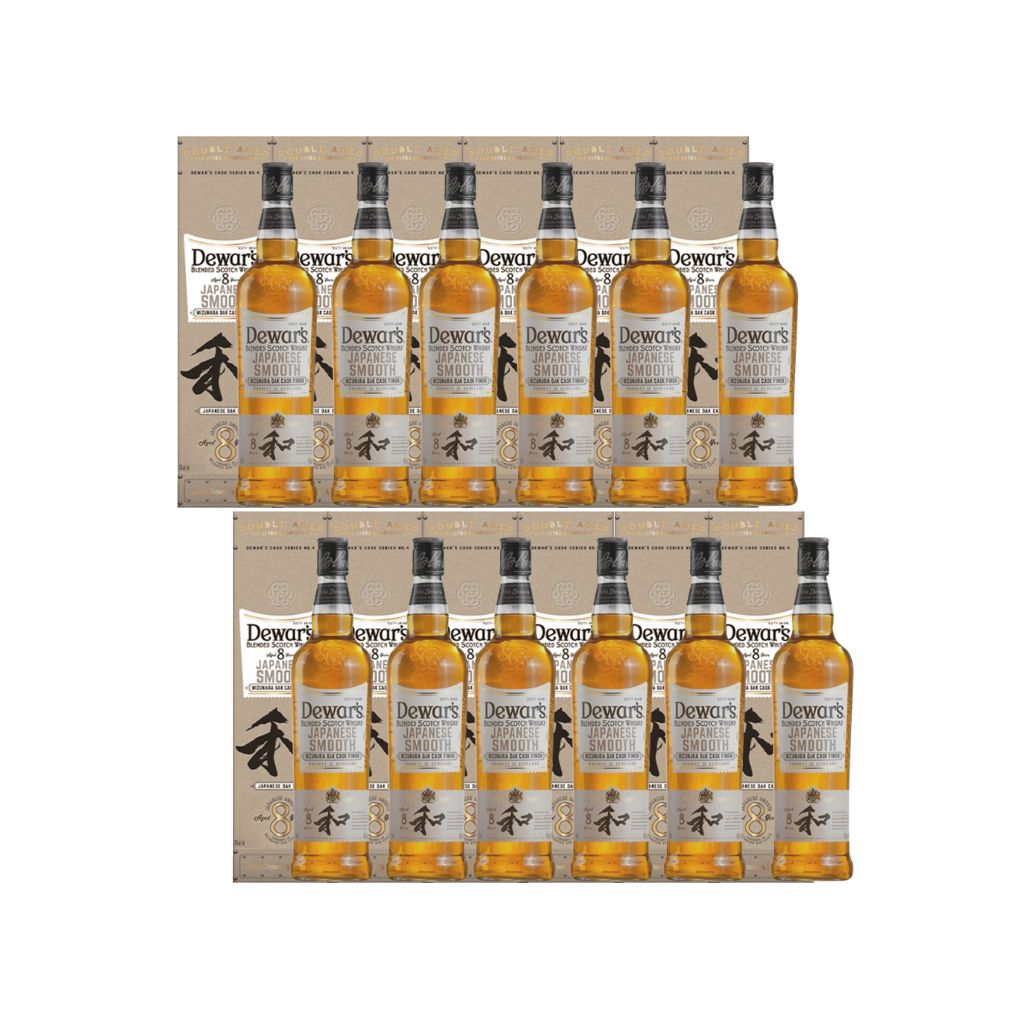 1 Case of Dewars Japanese Smooth Mizunara Oak Cask Finish Whisky