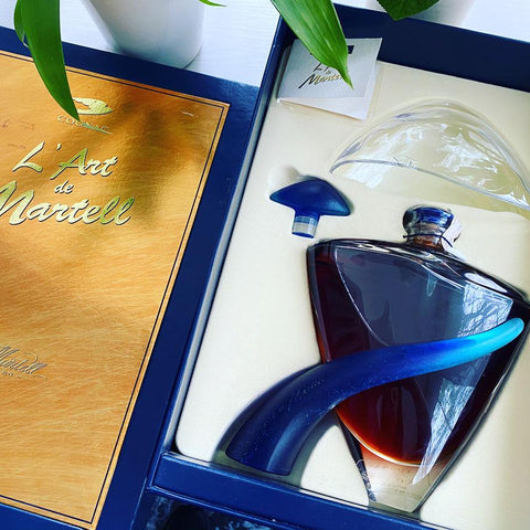 L'Art De Martell Cognac & Crystal Decanter