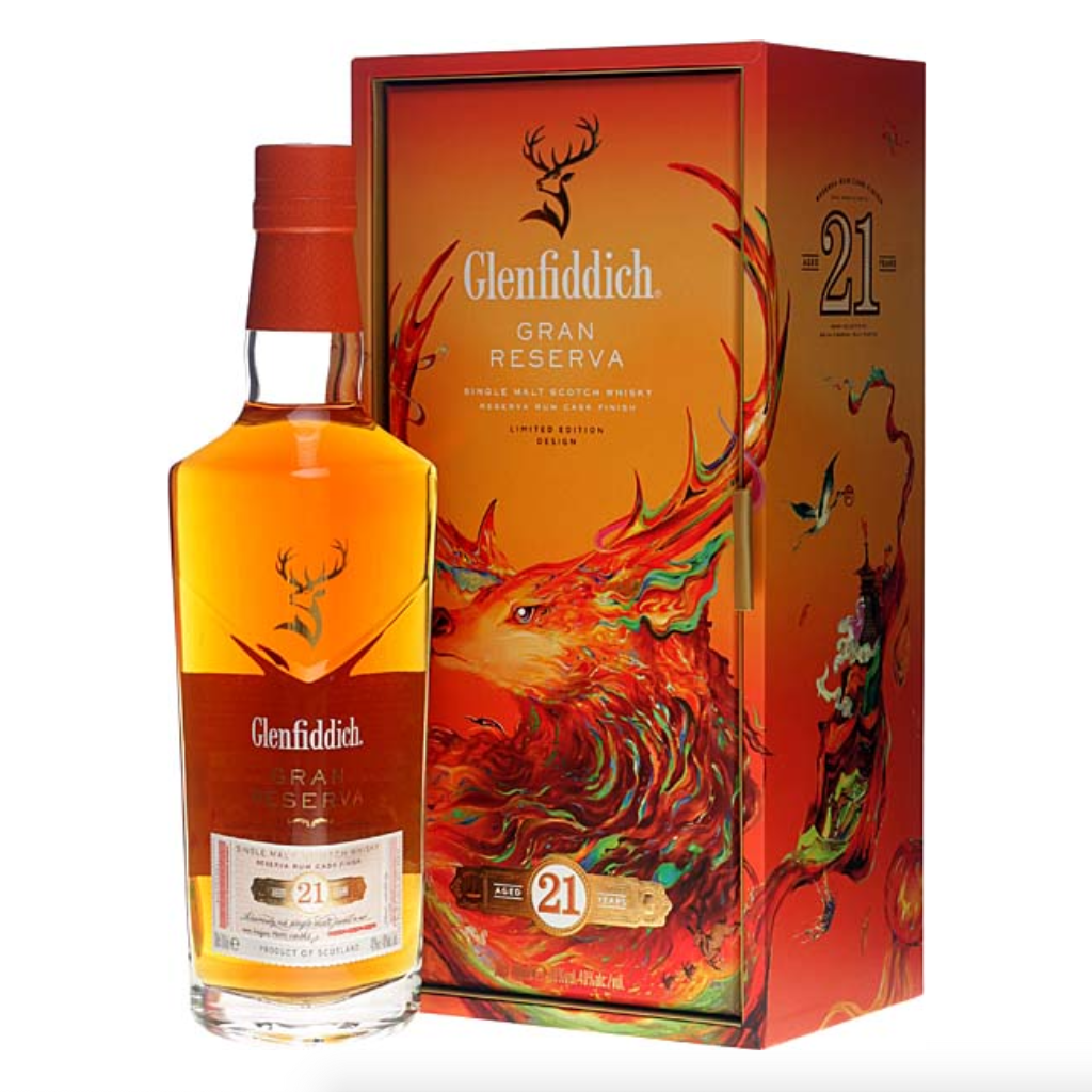 Glenfiddich 21 Gran Reserva 2024 CNY Limited Edition 70cl Glenfiddich 21 Gran Reserva 2024 CNY Limited Edition 70cl