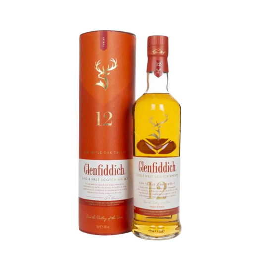 Glenfiddich 12 Year Old Triple Oak Single Malt Whisky 70cl