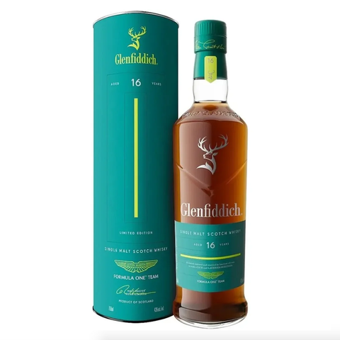 Glenfiddich 16 Year Old x Aston Martin Formula One Team Limited Edition 70cl
