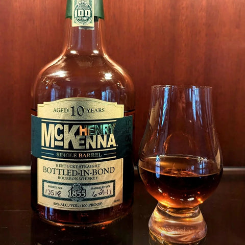 Henry McKenna 10 Year Old Bottled in Bond Single Barrel Bourbon 75cl