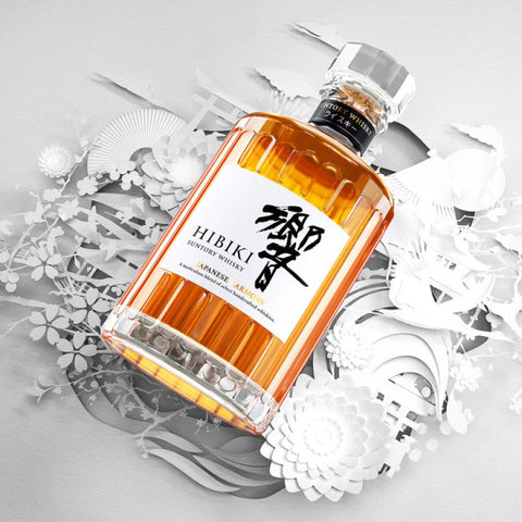Hibiki Harmony Japanese Whisky 70cl Gift Set
