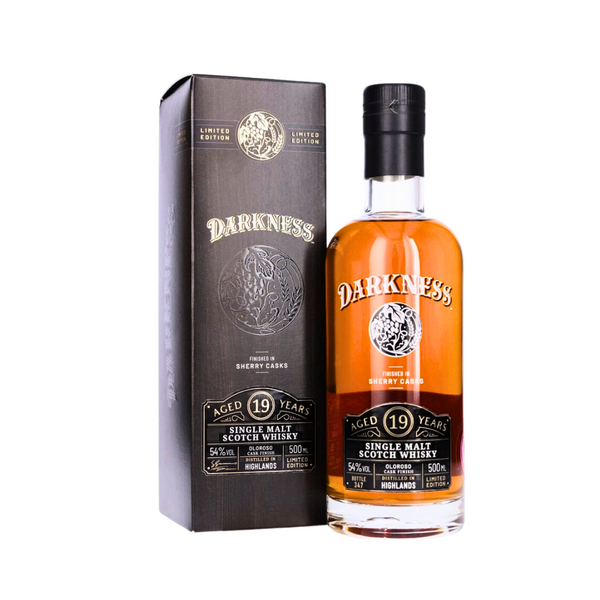 Darkness Highland Single Malt 19 Year Old Oloroso Cask Finish 50cl