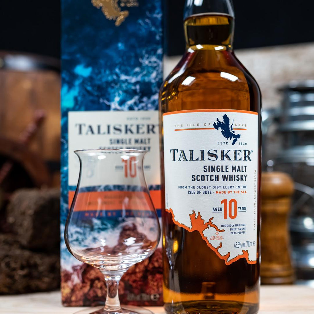 Talisker 10 Year Old 75cl with Gift Bag and Keychain