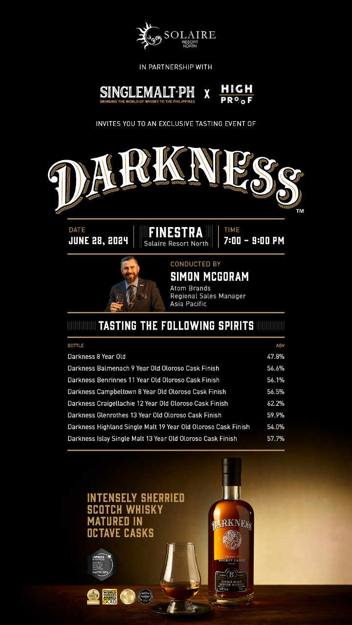 Darkness Exclusive Tasting Ticket