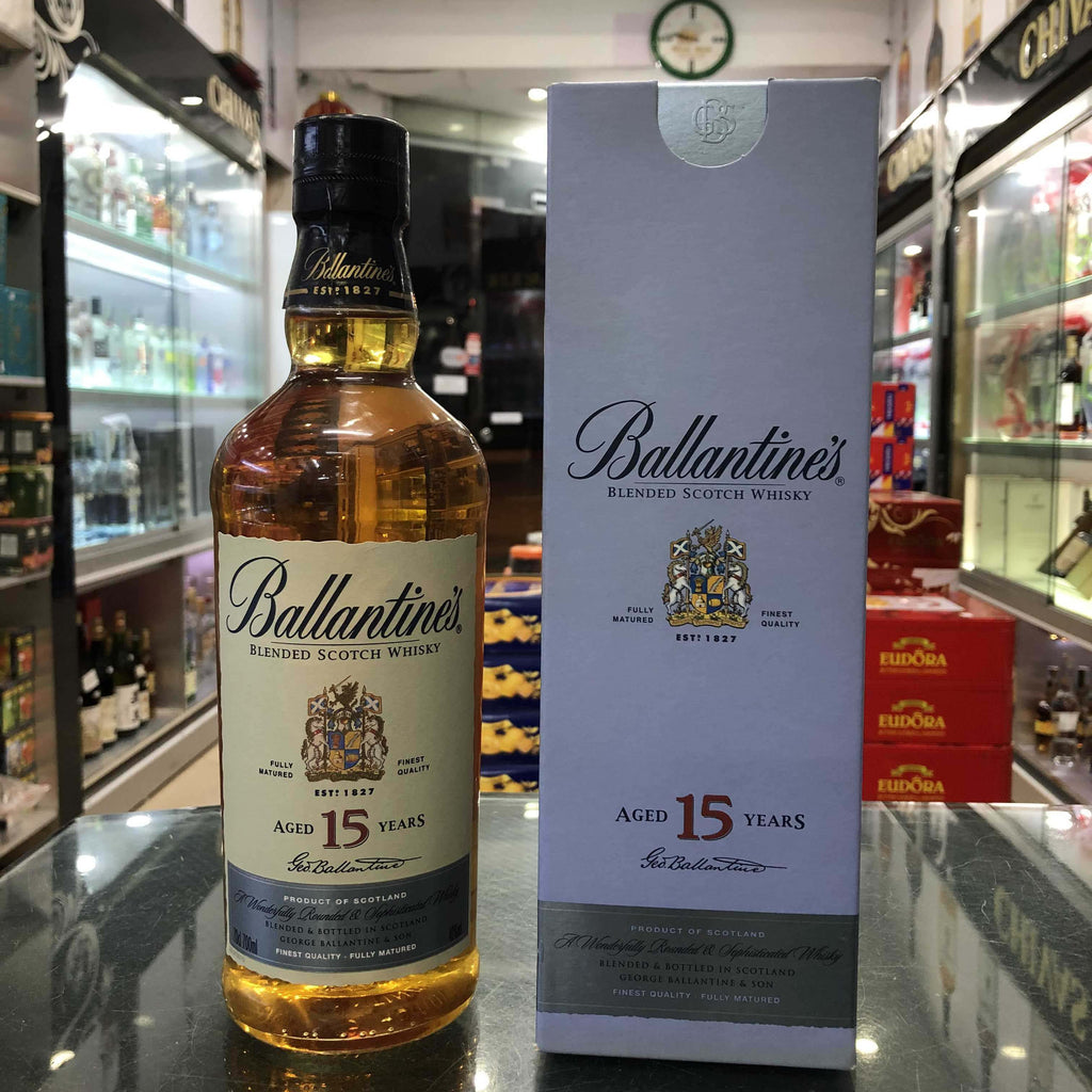 Ballantines 15 Year Old Blended Whisky 70cl