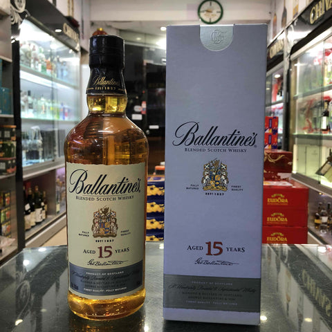 Ballantines 15 Year Old Blended Whisky 70cl