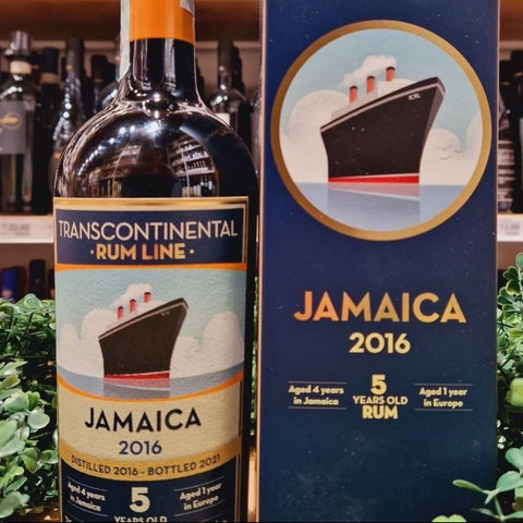 Transcontinental Rum Line (Dual Continent aged) - Jamaica 5YO 2016 57.18% 70cl