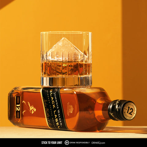 Johnnie Walker Black Label 12 Year Old Whisky 1L