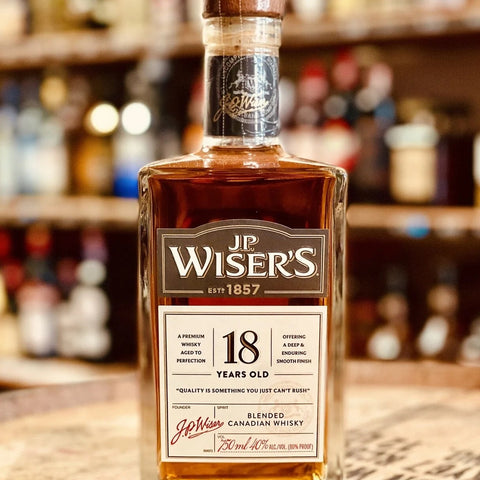 JP Wiser's 18 Year Old Blended Canadian Whiskey