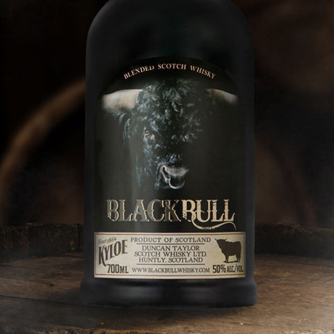 Black Bull Kyloe 50% 70cl with FREE Prism Spinning Glass