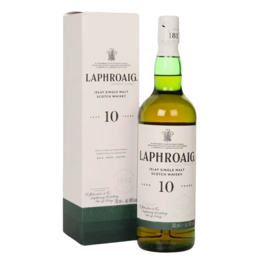 Laphroaig 10 Year Old Single Malt Scotch Whisky 70cl