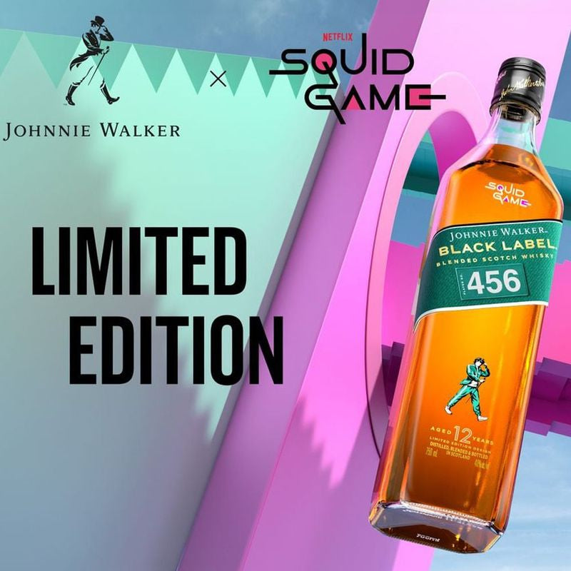 Johnnie Walker Black Blended Scotch Whisky X Squid Games Edition