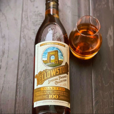 Yellowstone Kentucky Straight Bourbon Toasted Oak Staves 100 proof 75cl