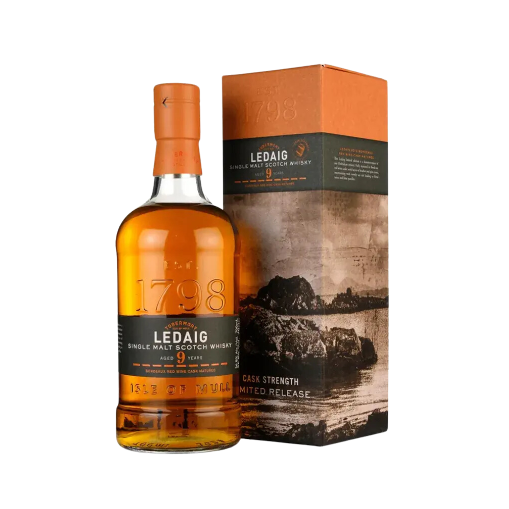 Ledaig 9 Year Old - Bordeaux Red Wine Cask Matured - Limited Edition