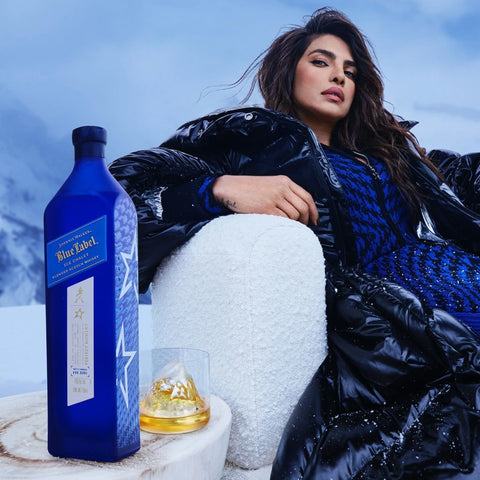 Johnnie Walker Blue Label Ice Chalet Blended Scotch Whisky 75cl