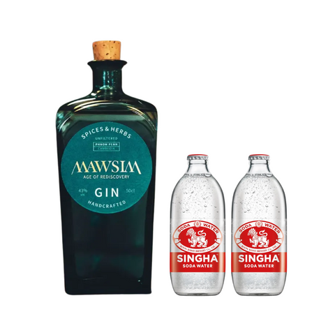Mawsim Gin Spice and Herbs with FREE 2 Bottles of Singha Soda