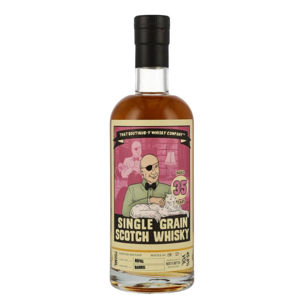 North British 35 Year Old Single Grain Scotch Whisky (That Botique-y Whisky Company) 70cl