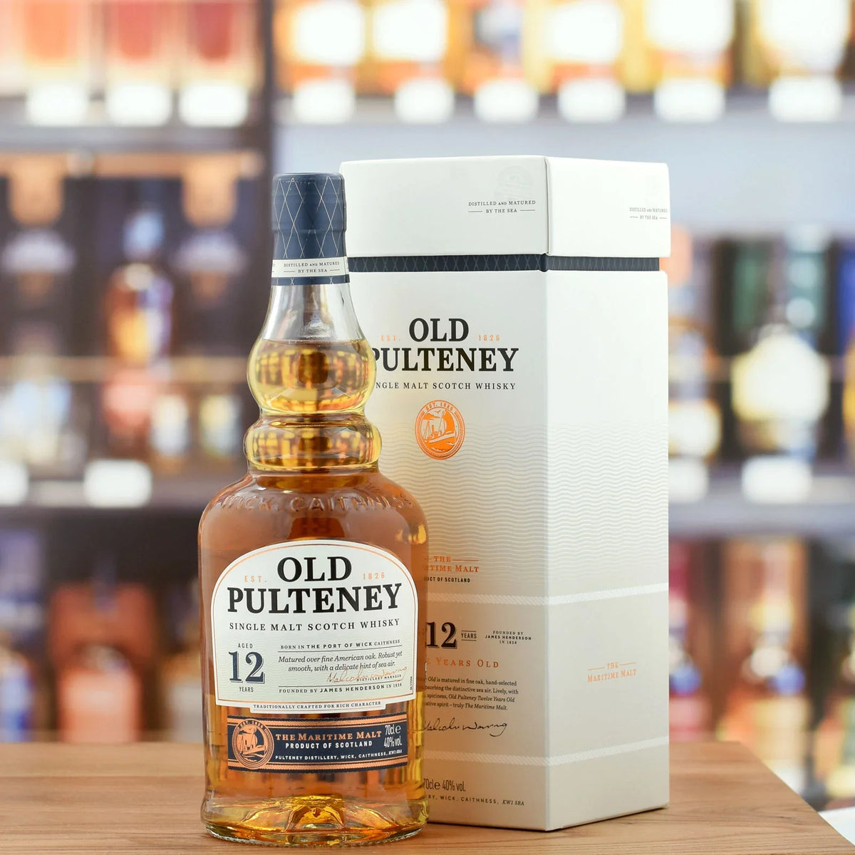 Old Pulteney 12 Year Old Single Malt Scotch Whisky 70cl