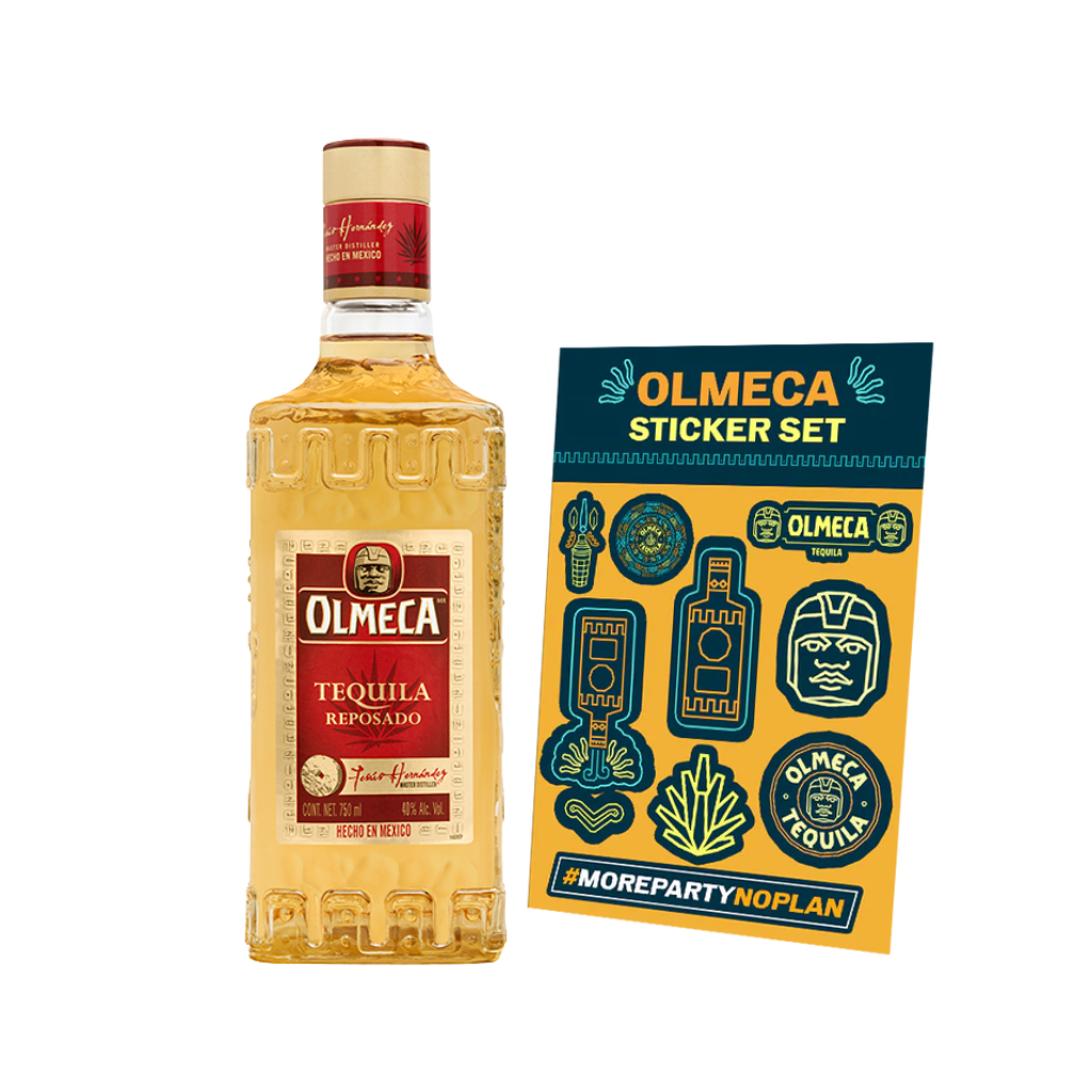 Olmeca Tequila 70cl + FREE Sticker Set