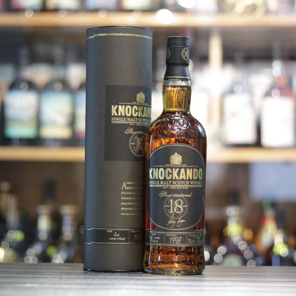 Knockando 18 Year Old Slow Matured Single Malt Scotch Whisky 70cl