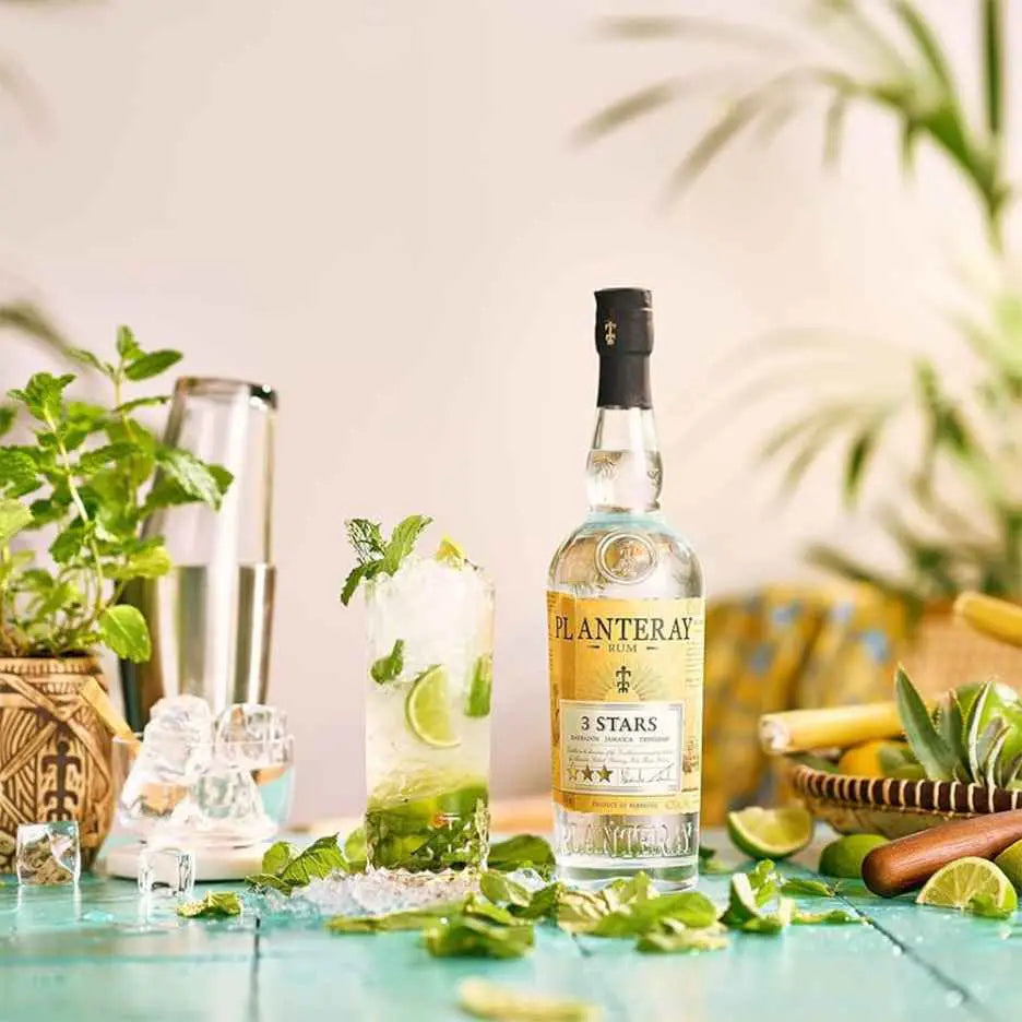 Buy 3 Planteray 3 Stars Rum 41.2% 70cl Get 1 Bottle