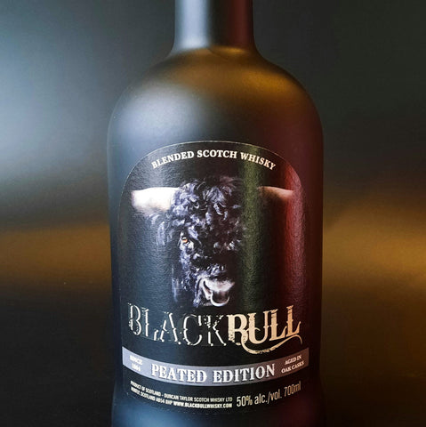 Black Bull Peated 50% 70cl with FREE Prism Spinning Glass