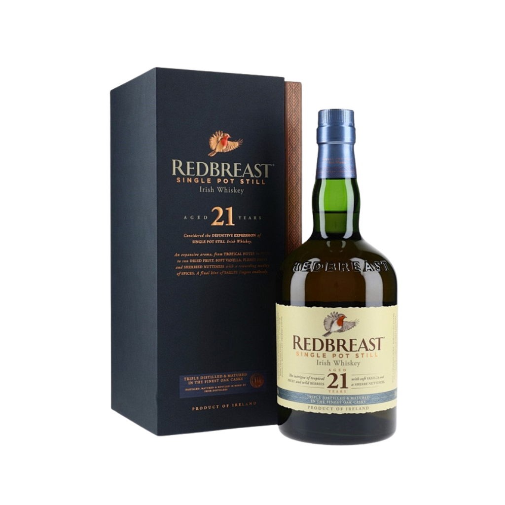 Redbreast 21 Year Old Single Pot Still Irish Whiskey 70cl