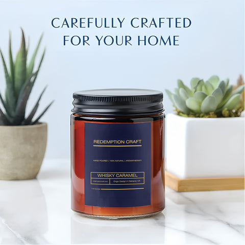 Redemption Craft - Bourbon Oakwood Candles