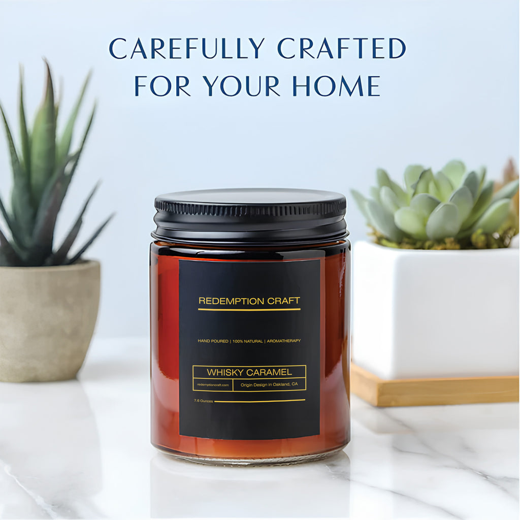 Redemption Craft - Whisky Caramel Candles