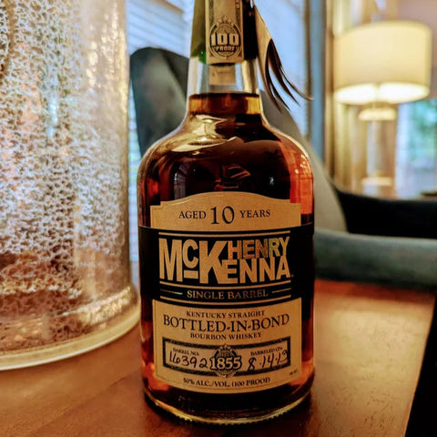 Henry McKenna 10 Year Old Bottled in Bond Single Barrel Bourbon 75cl