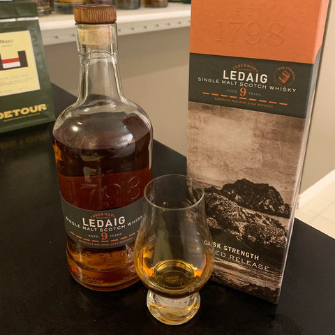 Ledaig 9 Year Old - Bordeaux Red Wine Cask Matured - Limited Edition