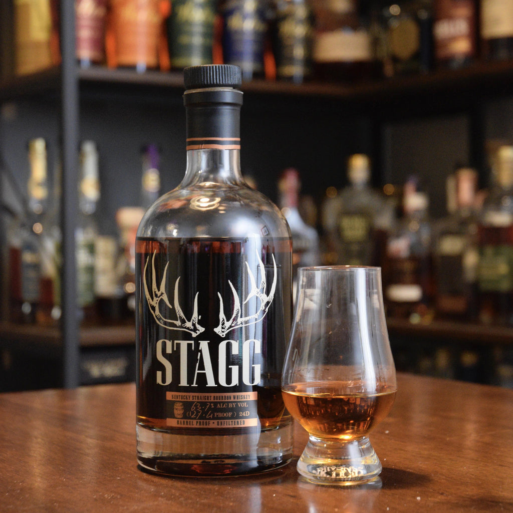 Stagg Barrel Proof Straight Bourbon Whiskey  Batch 24D 63.7 %ABV 127.4 Proof