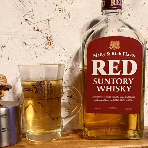 Red Suntory Whisky 64cl + Suntory Kakubin Japanese Whisky 70cl