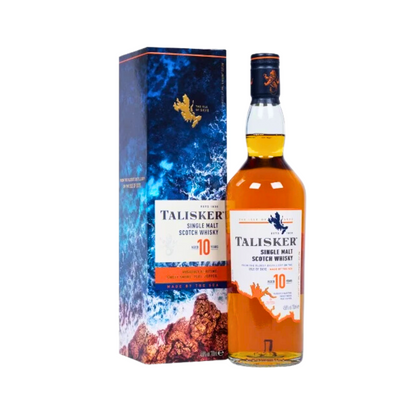 Talisker 10 Year Old Single Malt Scotch Whisky 70cl