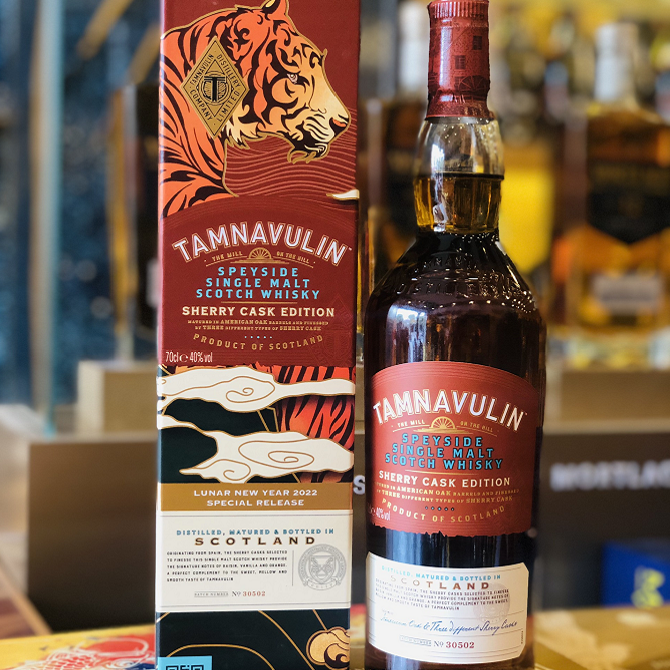 Tamnavulin Sherry Cask Chinese New Year Limited Edition Release 70cl