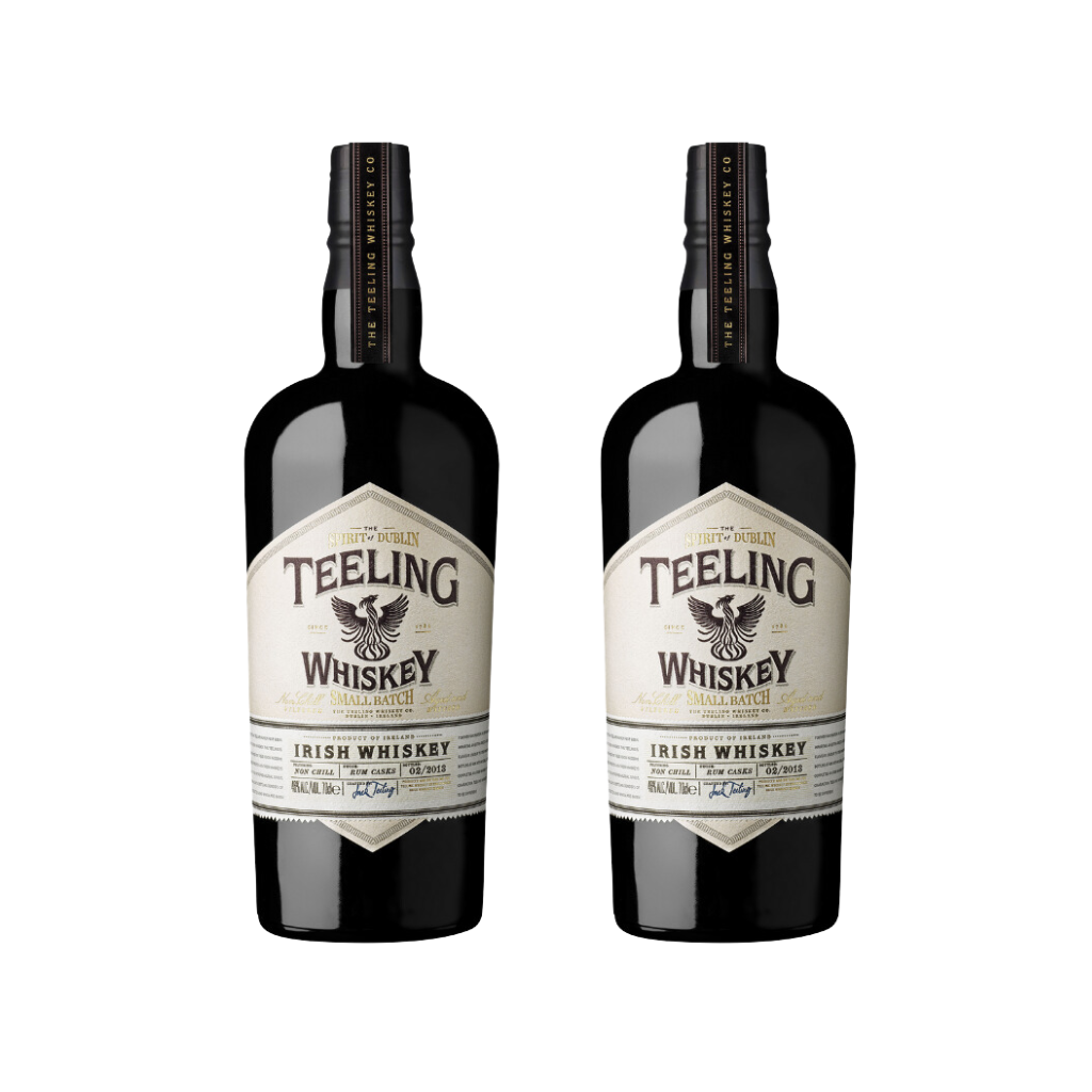 Teeling Irish Whiskey Small Batch Black 2 Bottles 70cl Singlemalt ph Teeling irish whiskey small batch black 2 bottles 70cl singlemalt ph
