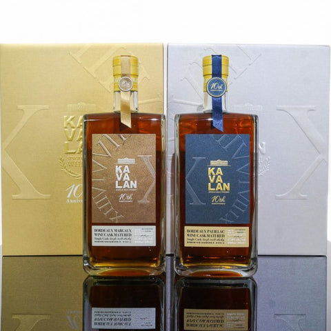 Kavalan 10th Anniversary Limited Gift Set 1L (2 Bottles)