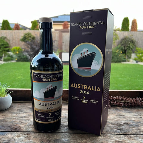 Transcontinental Rum Line (Dual Continent aged) - Australia 7YO RUM 2014 48%