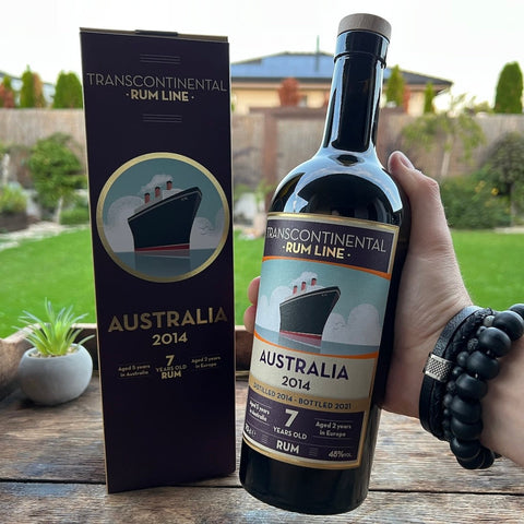 Transcontinental Rum Line (Dual Continent aged) - Australia 7YO RUM 2014 48%