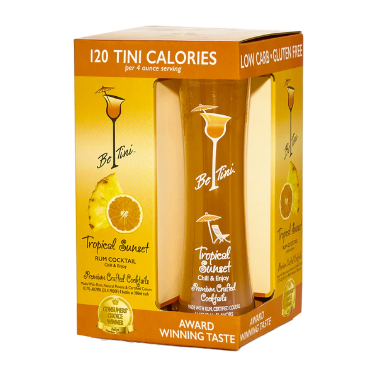 Betini Tropical Sunset Rum Cocktail (4 pax)