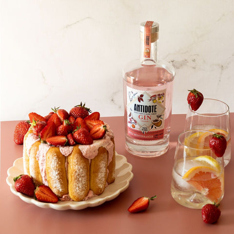 Antidote Rose Style Mediterranean Gin 70cl (2 bottles)